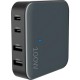 ΦΟΡΤΙΣΤΗΣ YENKEE YAC 4100 100W GAN 2xUSB-A & 2xUSB-C BLACK